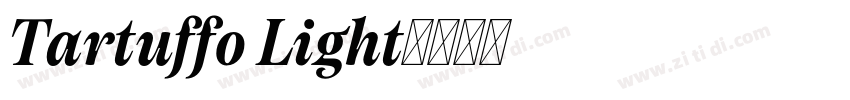 Tartuffo Light字体转换 Tartuffo Light字体转换